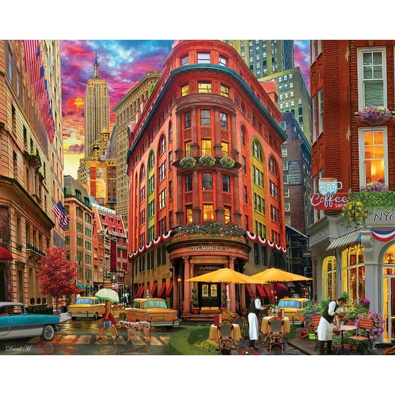 Springbok 1000 Piece NYC Street Jigsaw Puzzle for Adults  - Made in USA, Premium Quality