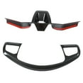 thumbnail image 2 of Steering Wheel Sticker, Steering Wheel Trim ABS Carbon Fiber Style Protective  For Car, 2 of 8