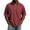 Red, variant on Guluxicc Men's Corduroy Shirts Quarter Zip Short Sleeve Shirts for Everyday Wear Summer Casual Outfits