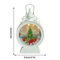 thumbnail image 3 of Nilvkv Indoor Outdoor Christmas Lanterns Snowman Santa with LED Portable Table Door Holiday Decor, Christmas Decorations, CHRlSTMAS-GlFTs, 3 of 6