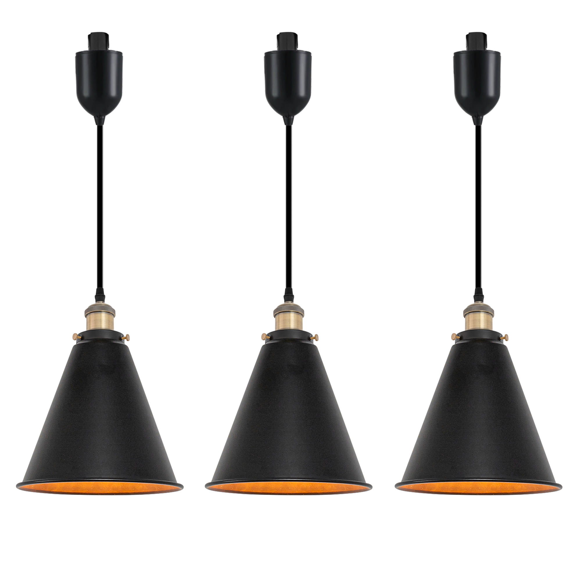 Kiven JType Track Lighting Light fixture, Vintage Metal Juno Track