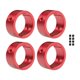 thumbnail image 1 of Manguitos de Copa de Transmisión de Aleación de Aluminio RC de 4 Piezas, Piezas de Repuesto, Duraderas para Vehículos RC de Accesorios de Bricolaje a Rojo, 1 of 8