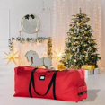 thumbnail image 4 of ziyahi Premium Rolling Tree Storage Bag Tear Proof for Christmas Holiday red, 4 of 7