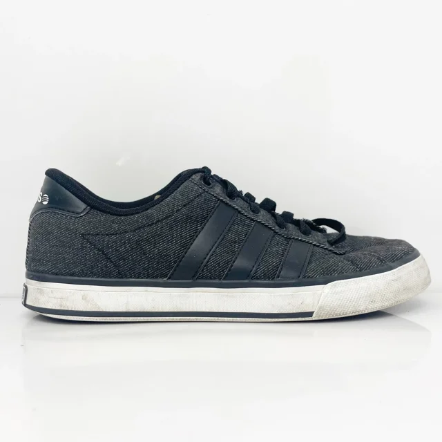 Ad-id-as Mens Daily Vulc SE F76263 Black Casual Shoes Sneakers Size 8