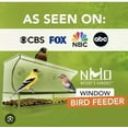 thumbnail image 3 of Windows Bird Feeder With Strong Suction Cups Outside Mounted Transparent, 3 of 3