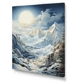 thumbnail image 2 of Designart "Peaks Of Majestic Mountains I" Landscape Mountains Canvas Prints, 2 of 7