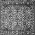 thumbnail image 1 of Ahgly Company Indoor Square Persian Gray Traditional Area Rugs, 6' Square, 1 of 1
