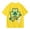 1-Yellow1849, variant on WOYY Girls St. Patrick's Day Short Sleeved T-Shirt Casual Graphic Tee for Kids, Sizes 3-14