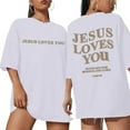 thumbnail image 1 of WILLBEST Chemises pour Femmes Mode Été Décontractée Col Rond Manches Courtes T-Shirt Imprimé Ample Confortable 1, 1 of 6
