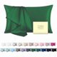 thumbnail image 1 of Chenchen Mulberry Silk Pillowcase for Hair and Skin Pillow Case with Hidden Zipper Soft Breathable Smooth Cooling Silk Pillow Covers for Sleeping (Olive Green, King,1Pcs), 1 of 1