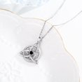 thumbnail image 2 of Collar de plata de ley 925 JUSTKIDSTOY con nudo de bruja, 2 of 7