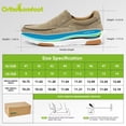 thumbnail image 6 of OrthoComfoot Mens Casual Orthopedic Walking Shoes with Arch Support, Suede Leather Dress Slip On Loafers for Plantar Fasciitis, Comfortable Slip Resistant Shoes for Foot and Heel Pain Relief, 6 of 7