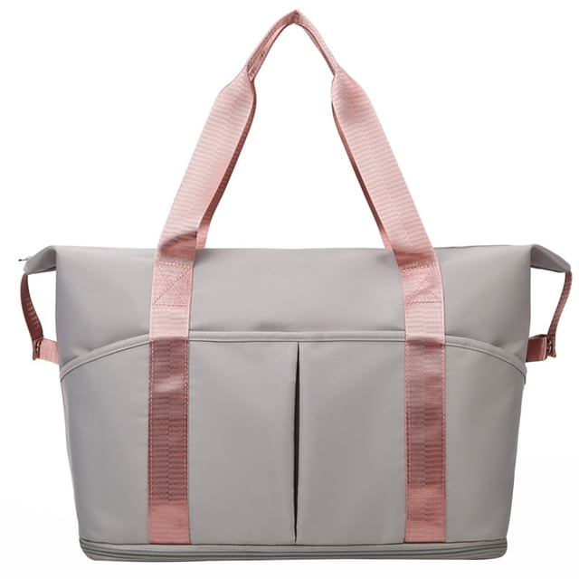 Meitianfacai Travel Duffel Bags for Women/Men Black Sport Duffel Bag Large Gym Tote Bag Weekend Shoulder Bag Overnight Bag Hospital Bag Carry On Luggage for Sport Gym Travel(Gray)