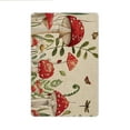 thumbnail image 2 of JML Doormat, Microfiber & Non-Slip Rubber Backing Door Mat - Rug Mats for Porch Entry Way Bathroom/Kitchen, (24"x36") - Mushrooms and Insects, 2 of 6