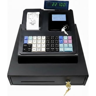 Sharp XE-A407 Business POS Machine, Thermal 99 Dept Cash Register