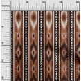 thumbnail image 1 of oneOone Viscose Chiffon Fabric Stripe & Geometric Ikat Fabric Prints By Yard 42 Inch Wide, 1 of 4