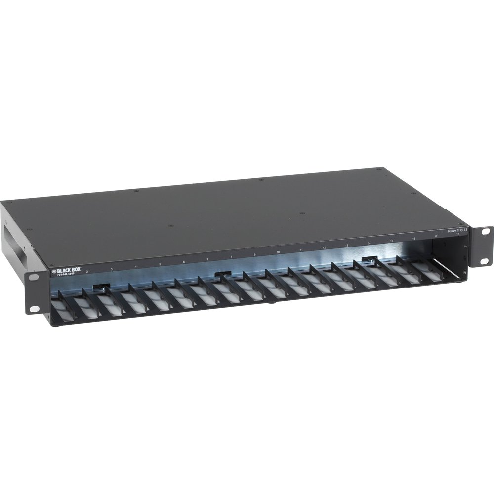 Black Box MultiPower Miniature Power Tray, 18Slot
