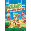 Yoshis Woolly World Nintendo Wii U Side Scrolling Platformer Video Game Cover Box Art Poster - 12x18 inch