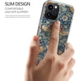thumbnail image 2 of Phone Case William Accessories Morris Shockproof Strawberry Cover Thief Blue Green Floral Botanical Transparent Compatible with iPhone 14 6.1 Inch, 2 of 5