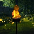 thumbnail image 4 of Cute Animal Solar Light - Resin/Solar Powered, Auto On/Off/Decorative, for Garden/Outdoor, 4 of 7