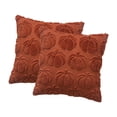 thumbnail image 4 of veasfak 2x Housses de Coussin Citrouille Hôtel 45x45cm Décoratives Lit Automne Housse de Coussin Rouge Rouille, 4 of 9