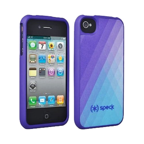 Speck Fitted Hard Case with Fabric for Apple iPhone 4 4S Purple