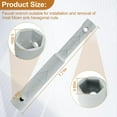 thumbnail image 3 of Qucyy 118305 Kitchen Faucet Installation Tool for Moen Kitchen Sink Faucet, faucet wrench tool Help Removal and Install Faucet Mounting Hardware, Faucet Replacement Parts Repairing Plumbing Fixtures, 3 of 5
