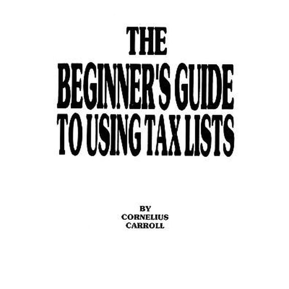 The Beginner's Guide to Using Tax Lists