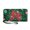 Christmas Bow Candy Cane, variant on KUIFORTI Leopard Bow Prints Women's Wallets for Ladies With Cell Phone Case Card Holder Multiple Card Slots Ladies Travel Purse for Womens