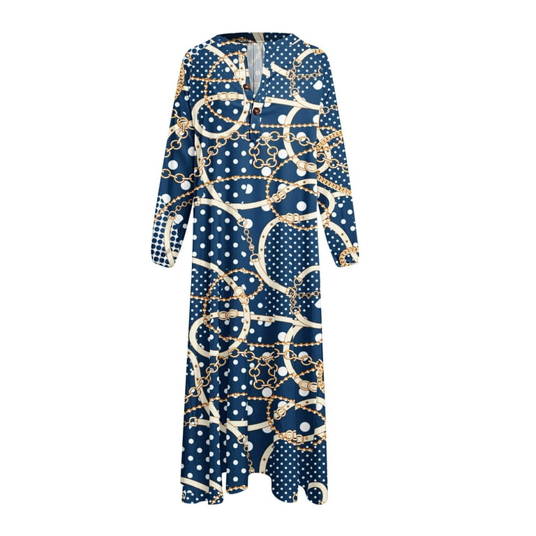 fvwitlyh Womens Dress Pants Women Button Up Floral Print Party Split Flowy  Maxi Dress - Walmart.com