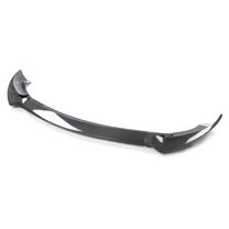 Ikon Motorsports Front Bumper Lip for 2020-2025 Tesla Model Y, Track Pack Style Carbon Fiber Gloss Black Lower Spoiler 3PCS