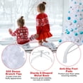 thumbnail image 2 of Árbol de Navidad COSTWAY de PVC artificial de 6 pies con soporte blanco, 2 of 7