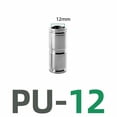 thumbnail image 2 of 1 pieza PU PV PE PY PY 304 Acoplamiento rápido neumático de metal de acero inoxidable 4 6 8 10 12 14 16mm Acoplamiento rápido de tubería de aire de alta presión, 2 of 8