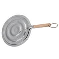 thumbnail image 4 of Heat Diffuser with Wooden Handle Coffee Milk Cookware Metal Simmer Ring Kitchen Tool, 4 of 10