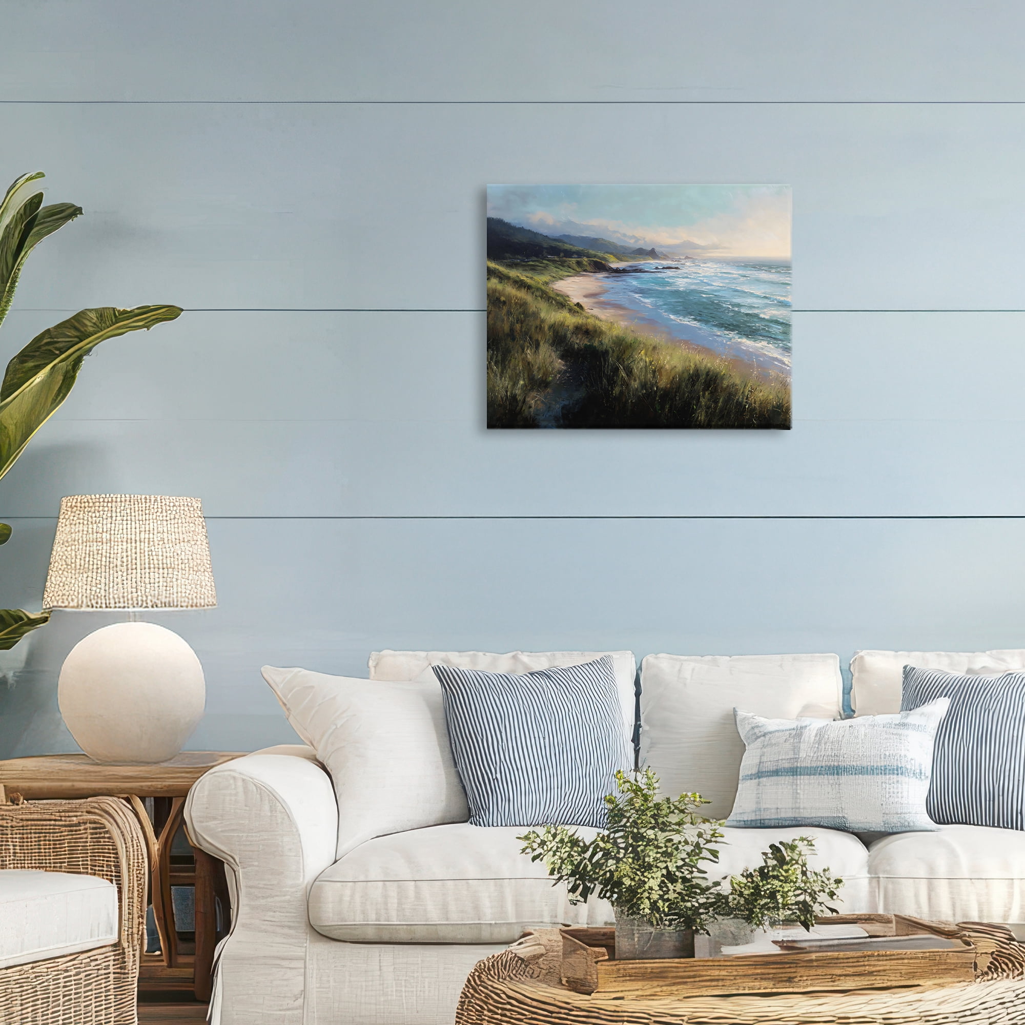 Stupell Industries Nature's Coast in Morning Light Canvas Wall Art, design by Franklyn Gregory