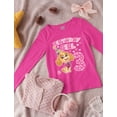 thumbnail image 4 of Paw Patrol Skye 3rd Birthday Tstars Toddler's Long-Sleeve T-shirt - Girls' Birthday Graphic Tee - Birthday Gift for Three-Year-Old - Nickelodeon-Themed Kids' Apparel - Perfect for Birthday Parties, 4 of 6