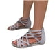 thumbnail image 4 of Amzcrzy Zapatos de mujer,Zapatos de mujer,Zapatillas de mujer, Sandalias de verano con tiras y suela plana para mujer, informales y con punta abierta. Sandalias Mujer Zapatillas De Casa, 4 of 8