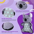 thumbnail image 4 of Raccoon Squeaky Dog Toys,Plush+TPR Rubber,Cleanning Teeth Dog Chew Toys for Small Medium Large Dogs,Tug-of-war Dog Toy，Koala, 4 of 7