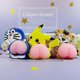 thumbnail image 2 of (3 Pieces) Pop Squeeze Butt Keychains Cartoon Stress Relief Gadgets Kawaii Corgi Soft Butt Silicone Ventilation Toys Adult Stress Relief Toys, 2 of 4