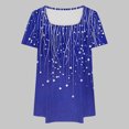 thumbnail image 4 of Womens Summer Tops Dressy Casual for Older Women Shirts for Women Trendy 2025 Generic Blouses for Women, 4 of 5