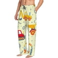 thumbnail image 2 of Haiem Heavy Equipment Men's Pajama Pants Ultra Lightweight Pjs Bottoms Sleepwear Bottom Pants with Pocket Drawstring-Small, 2 of 9