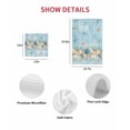 thumbnail image 7 of Beach Coastal Blue Kitchen Dish Towels for Drying Dishes Set of 3, Nautical Shell Starfish Coral Summer Waffle Weave Microfiber Hand Tea Bathroom Towels Quick Dry & Absorbent Towel 15.7x23.6, 7 of 7
