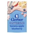 thumbnail image 4 of (2 pack) Gerber Stage 3 Baby Snacks, Banana Apple Blueberry Whipped Melts, 4 of 17
