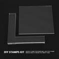 thumbnail image 1 of 2pcs Rubber  Positioner Kit, Coloring Board Locating Clear Acrylic Pad,  Positioner Kit for Design Scenes, Shadow Images,, 1 of 7