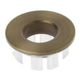 thumbnail image 1 of DOLITY Sink Overflow Cover Overflow Rings,Insert Circle Sink Hole Cover,Bathroom Vanity Bronze, 1 of 9