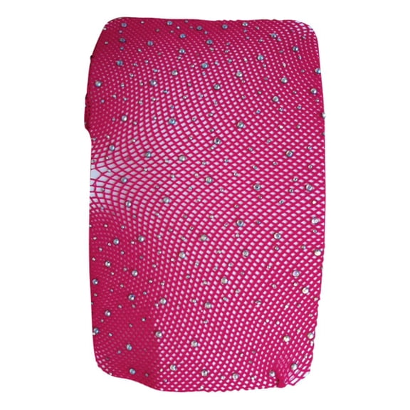 Wxqbjtam Fishnet Stockings, Net Tights, Patterned Sock, Fashion Women's Mesh Leggings Rose Red