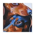 thumbnail image 2 of "Dachshund Wiener Dog" - Canvas, 2 of 25