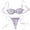 Purple, variant on FhsagQ Womens Lingerie Crotchless Tights Heart Embroidery Lingerie Set Mesh Unlined Bra & Strappy Thong Women's Sexy Lingerie & Underwear Women's Lingerie Set Lingerie for Women Plus Size Red S