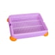 thumbnail image 2 of Caja de arena para conejos, caja de inodoro de esquina, bandeja para mascotas desmontable, arena para conejos, cama de esquina para conejillos de , S, PÚrpura púrpura, 2 of 8