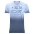 thumbnail image 2 of Unisex Sportiqe Navy Memphis Grizzlies Bingham Sun-Fade T-Shirt, 2 of 3